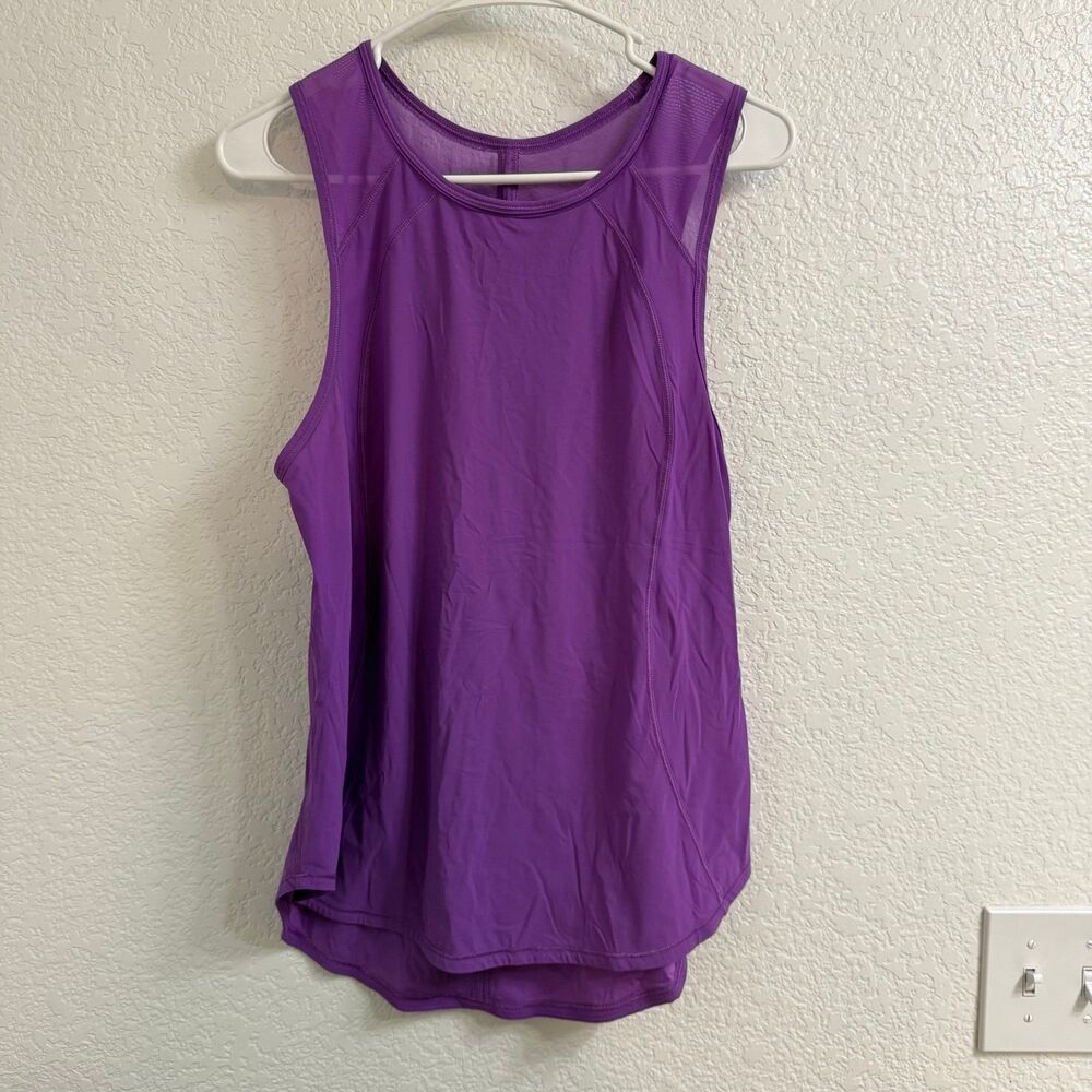 lululemon athletica Purple Performance Tank Top